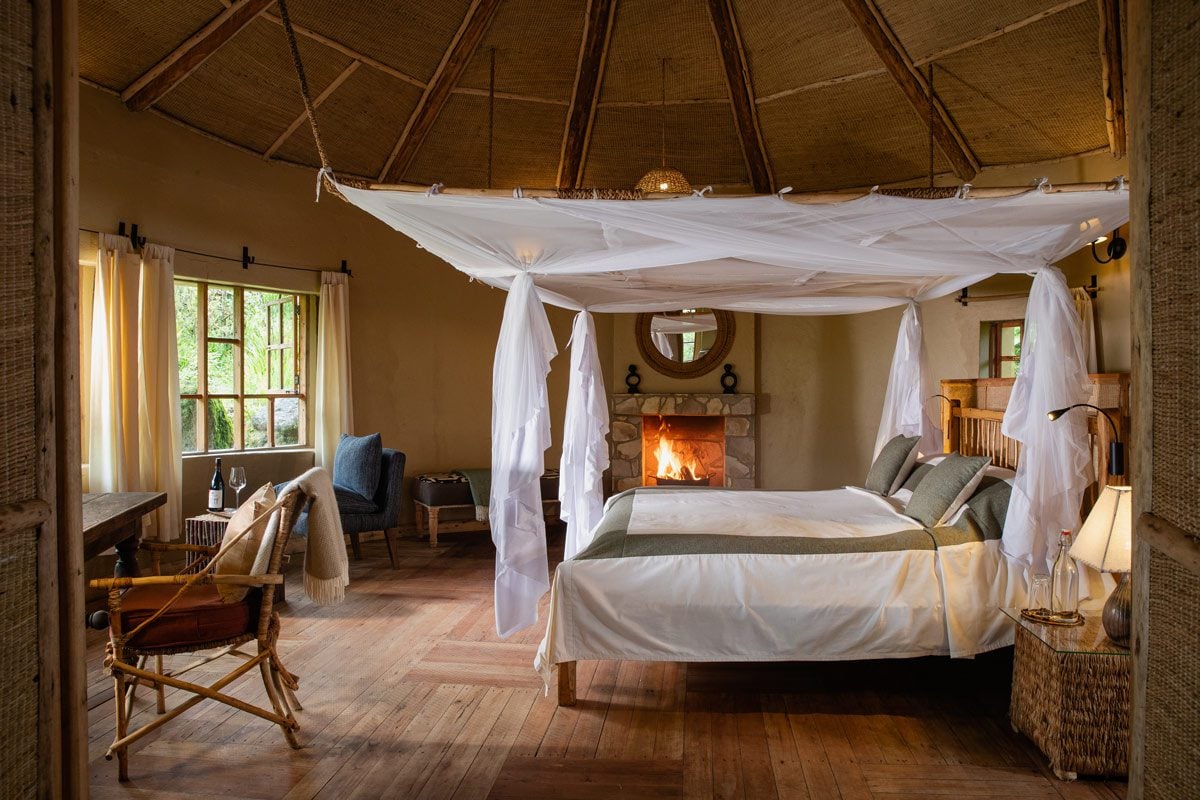 Mount Gahinga Lodge, rooms