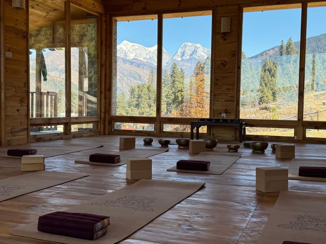 The Happy House, the yoga studio