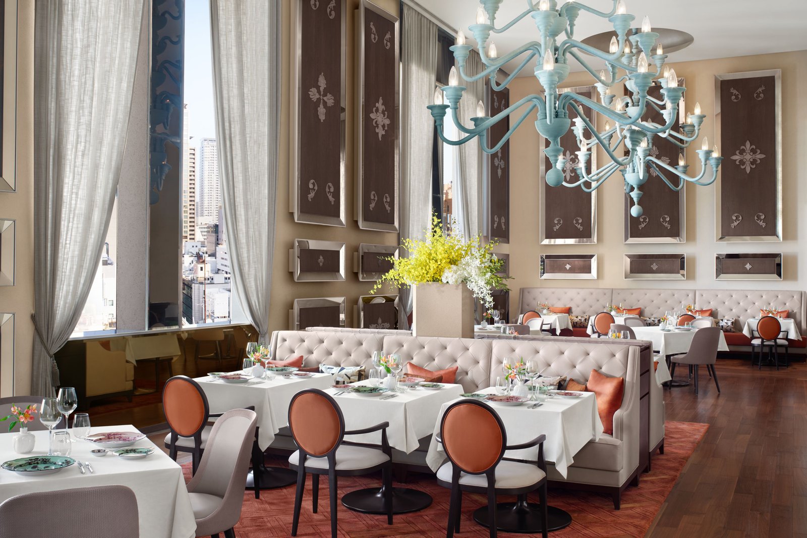 The St. Regis Osaka, at the table