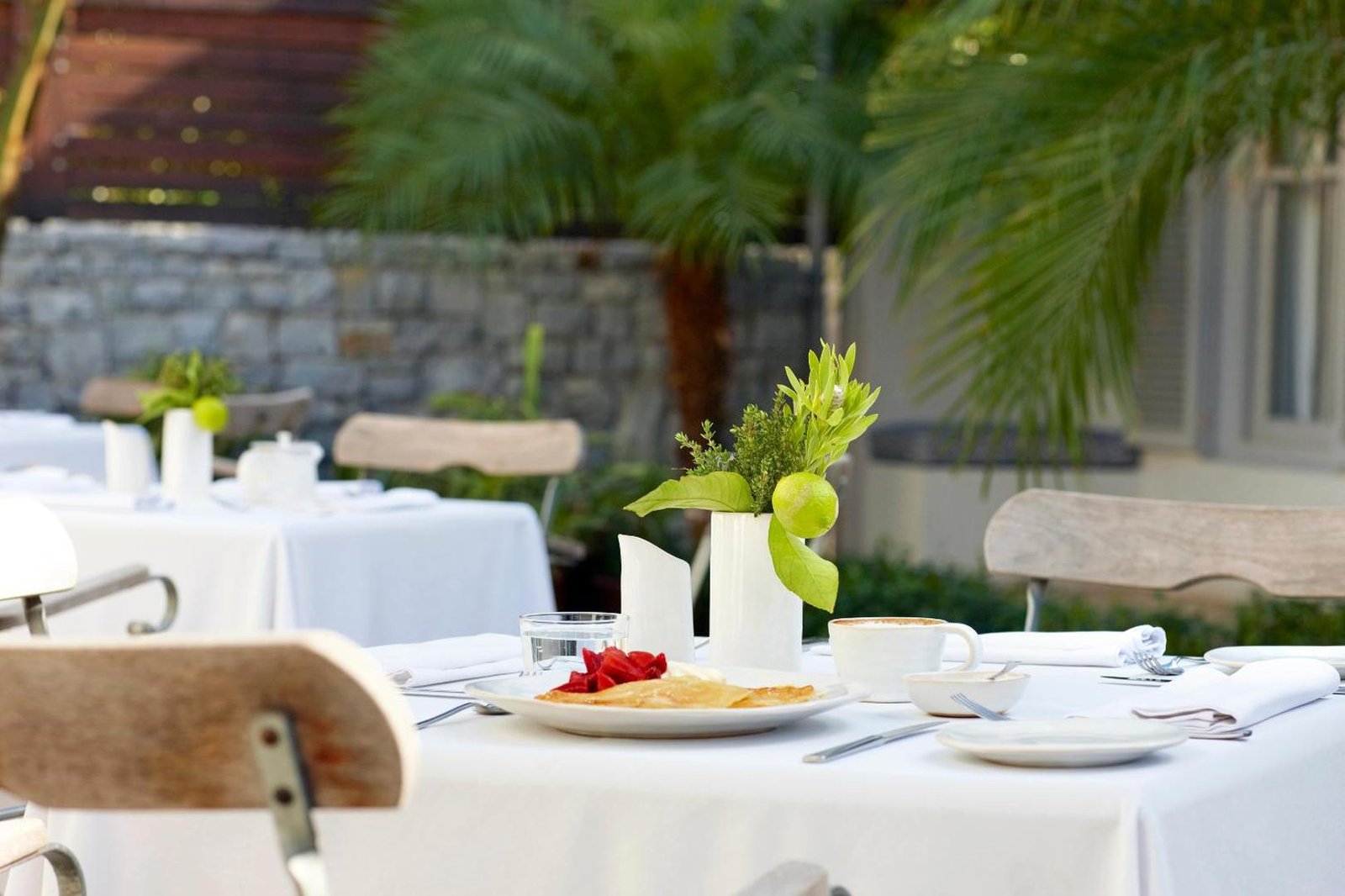 The Robertson Small Boutique Hotel, the small restaurant