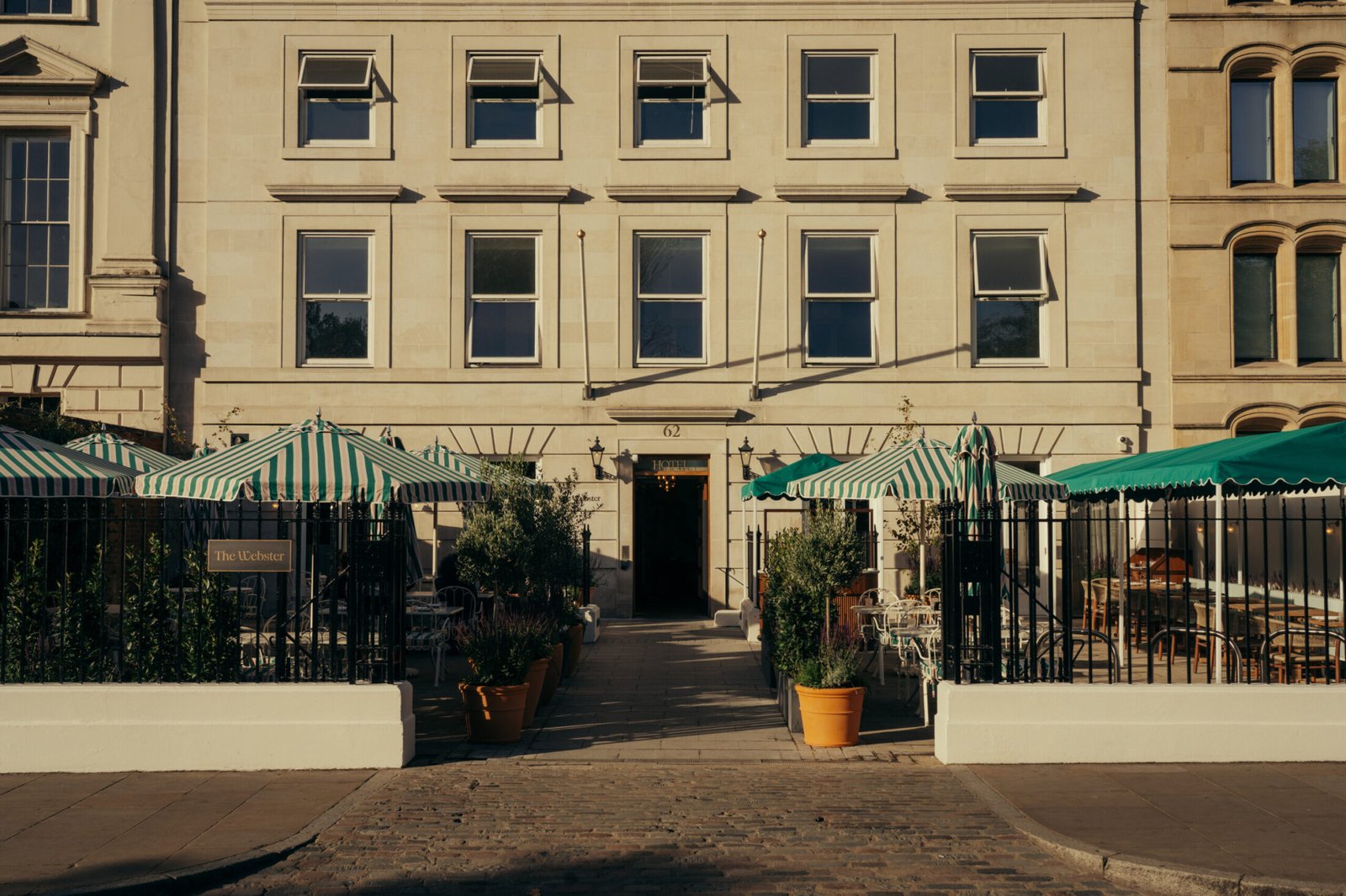The Webster Hotel Covent Garden, London, how it began