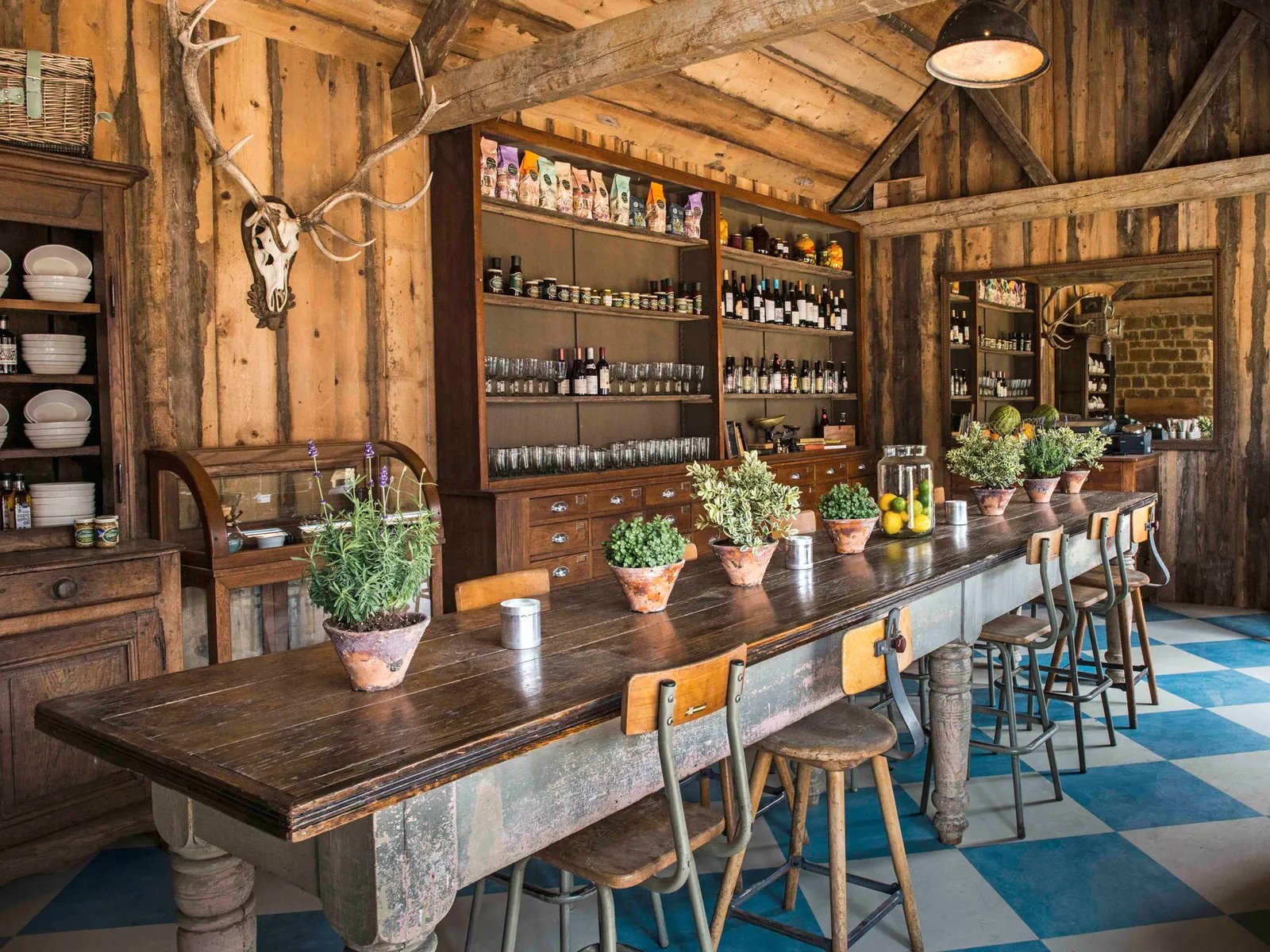 Soho Farmhouse, at the table