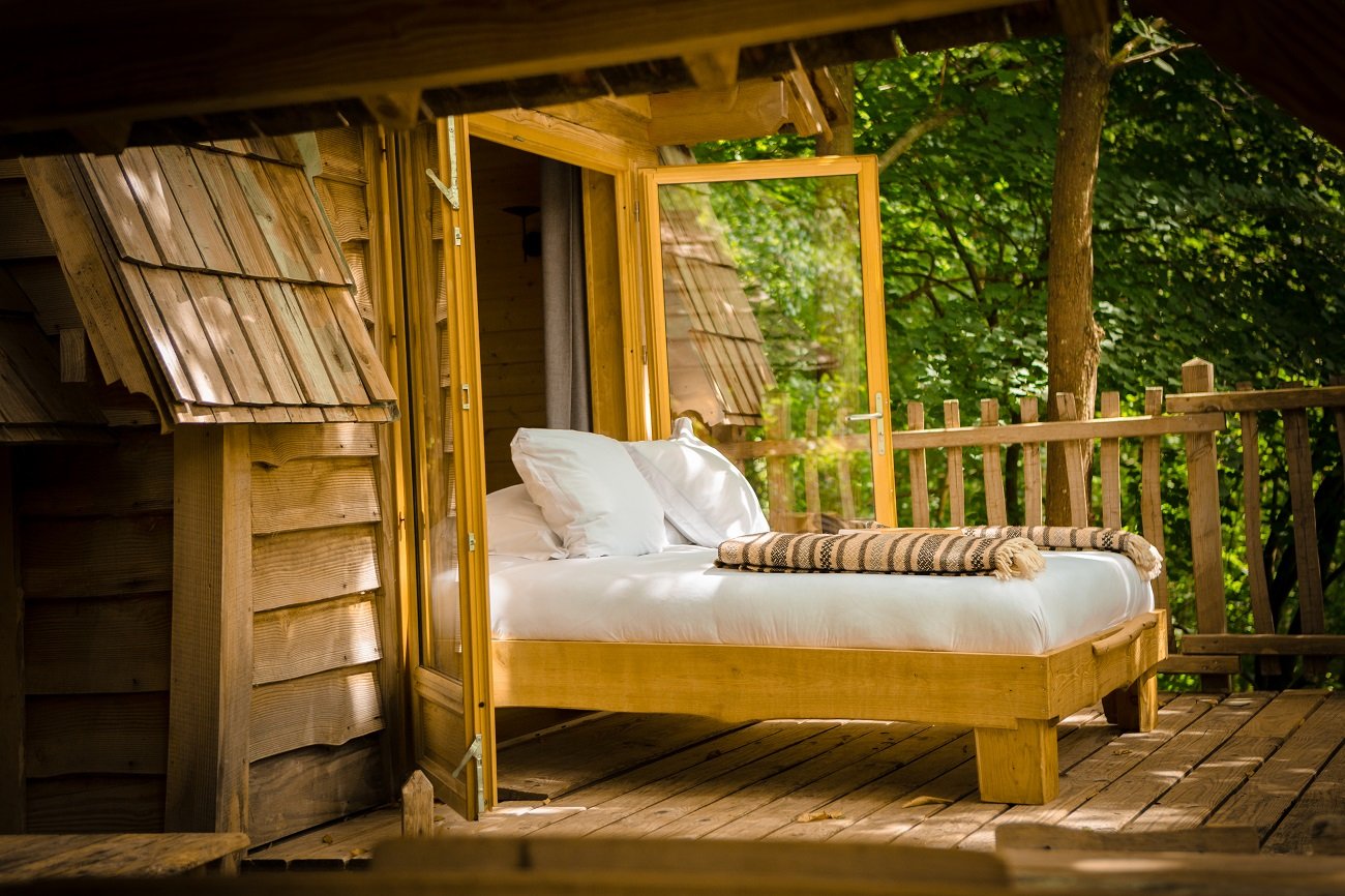 Cabanes des Grands Chênes, rooms