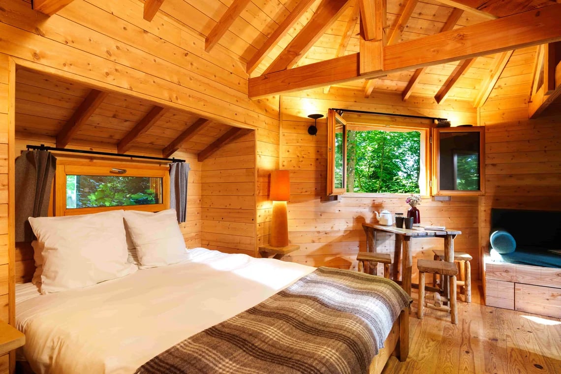 Cabanes des Grands Chênes, rooms