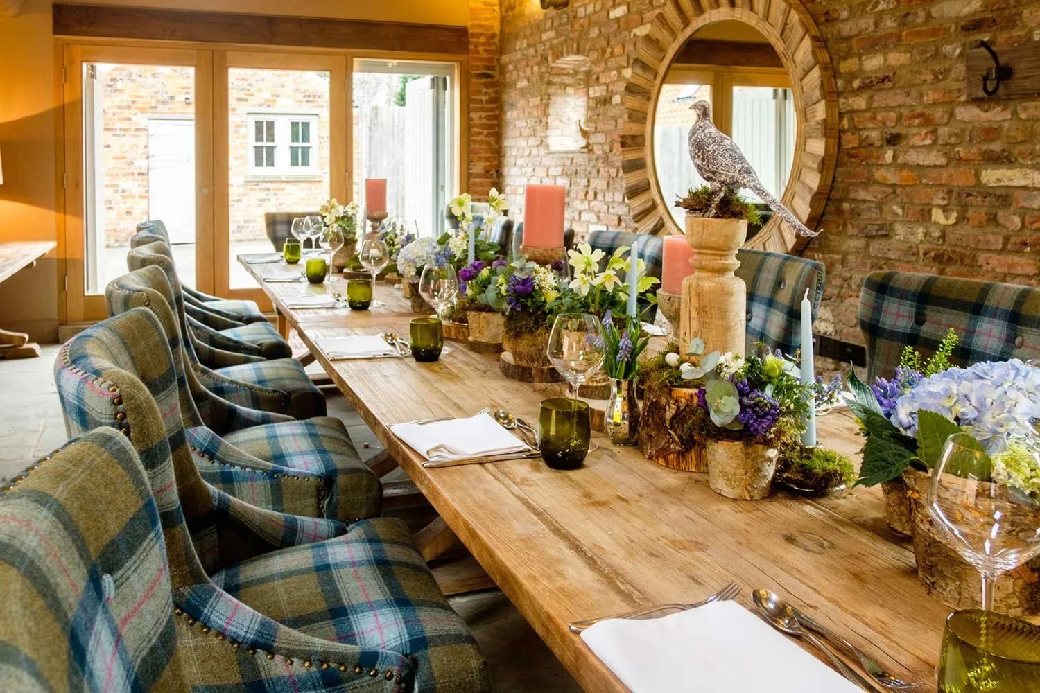 The Alice Hawthorn Inn | Restaurant & Rooms, at the table