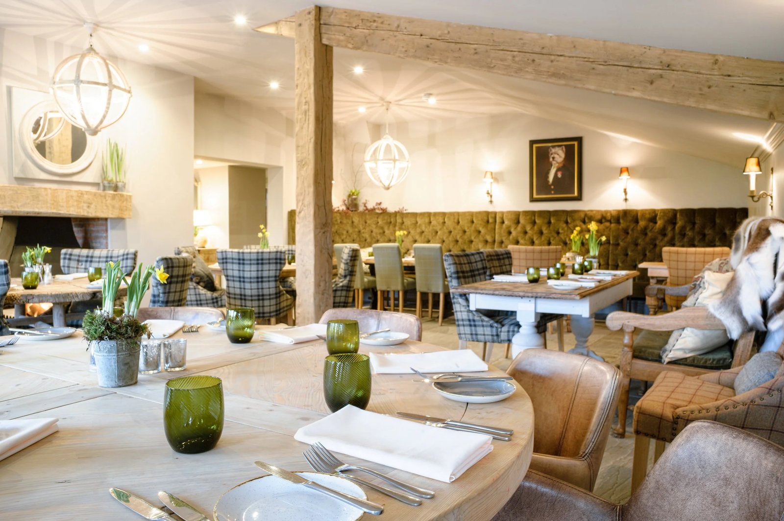 The Alice Hawthorn Inn | Restaurant & Rooms, at the table