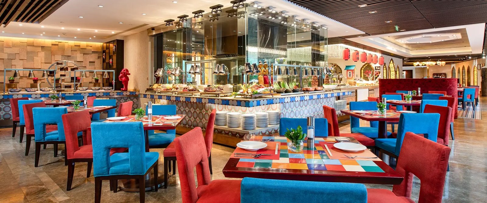 Shangri-La Hotel Chengdu, café z