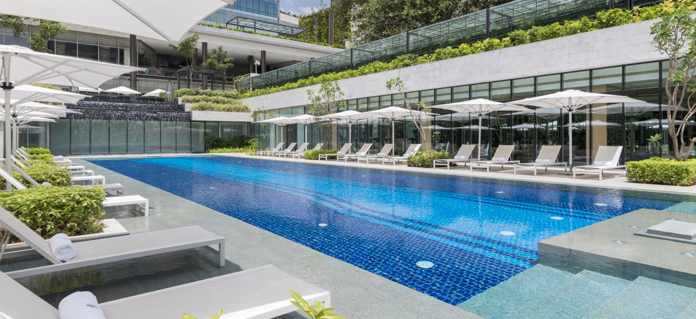 Four Seasons Hotel Bengaluru at Embassy ONE, the pool