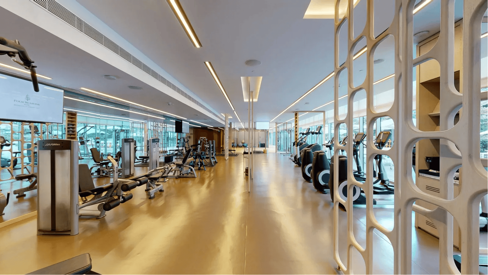 Four Seasons Hotel Bengaluru at Embassy ONE, the gym