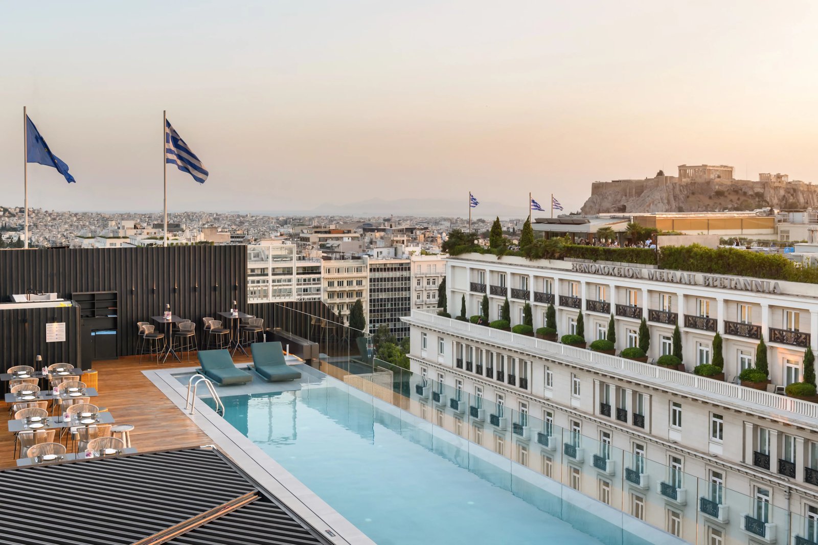 Athens Capital Suites - MGallery Collection, the pool and gym