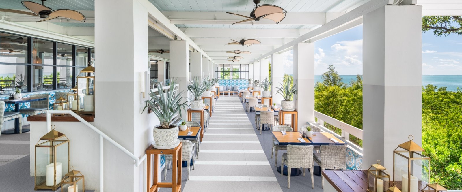 Baker's Cay Resort Key Largo, Curio Collection by Hilton, at the table