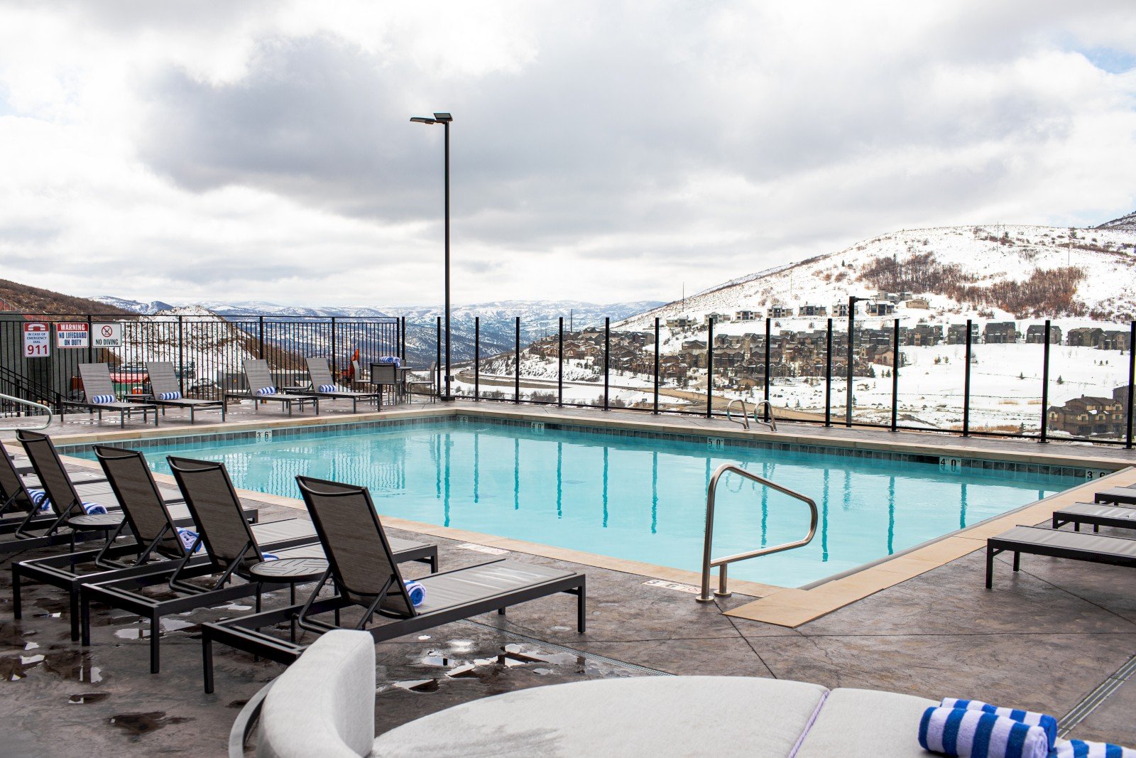 Black Rock Mountain Resort, the pool