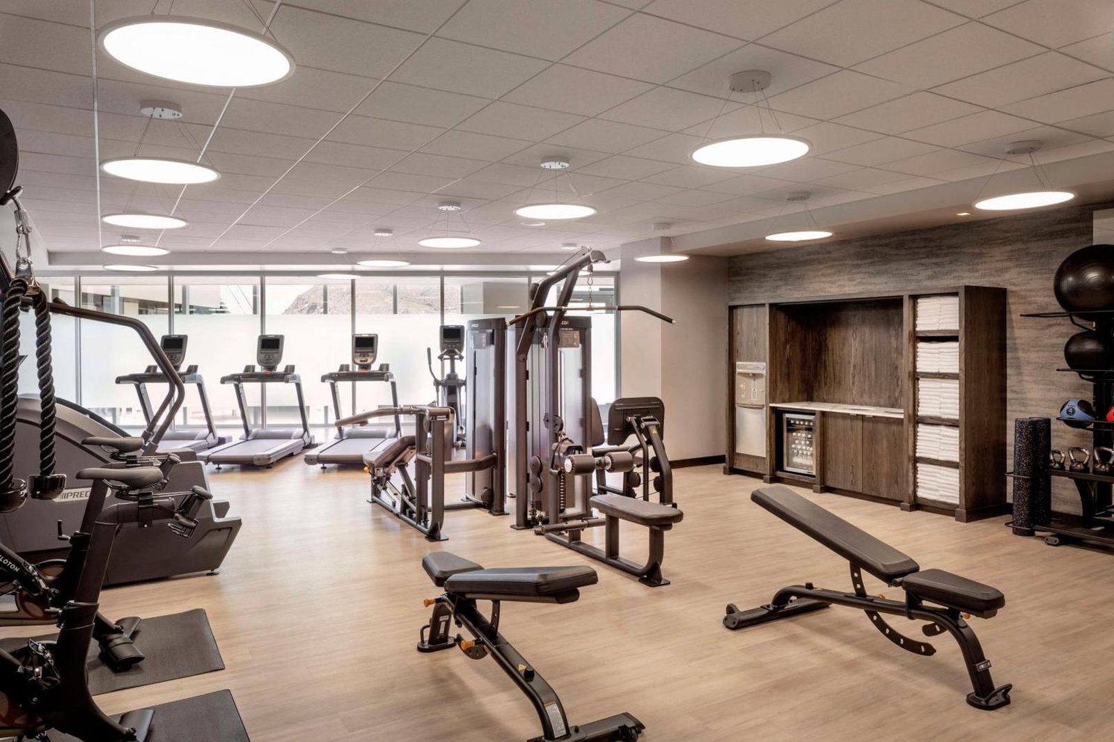 Caesars Republic Scottsdale, a Hilton Hotel, the gym