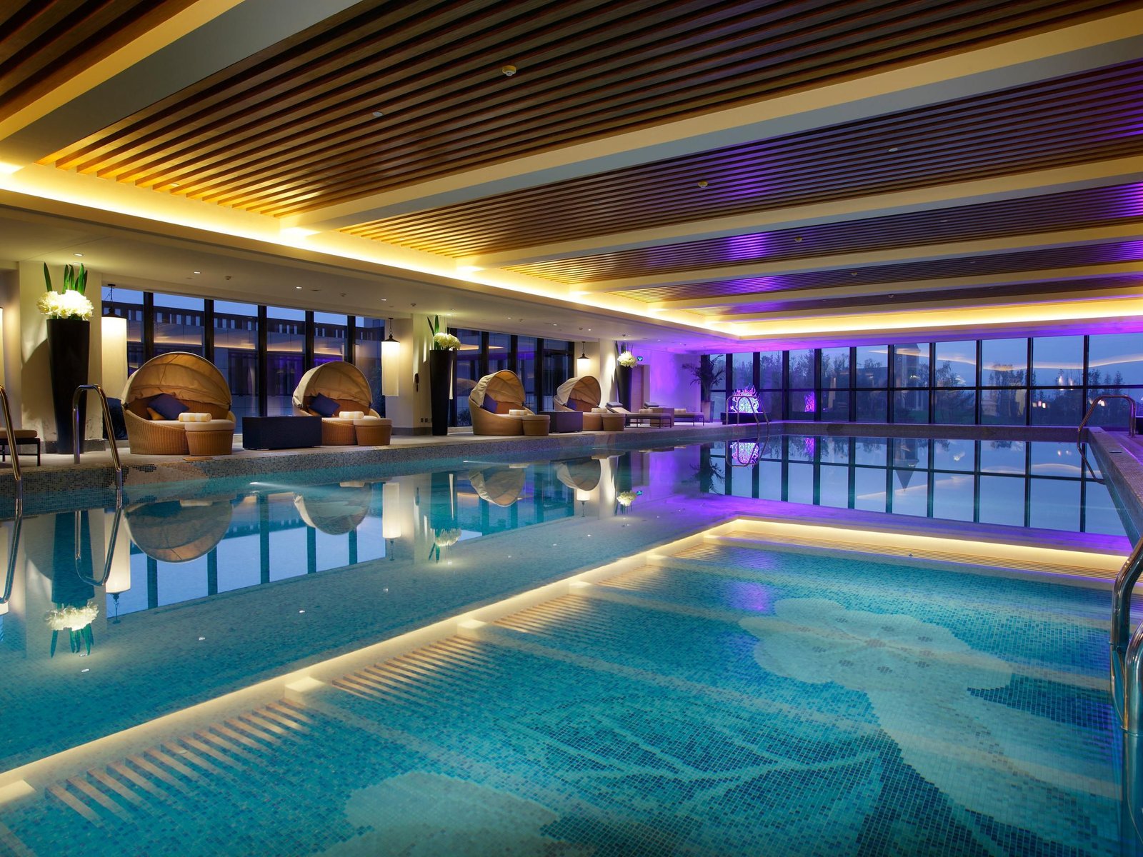 Crowne Plaza Chengdu Panda Garden, the pool