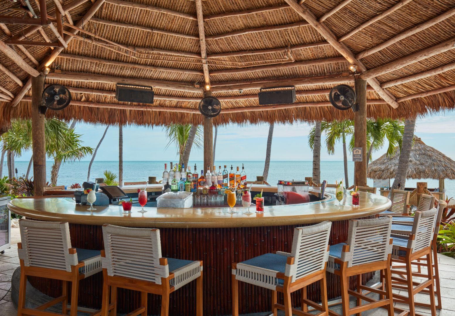 Cheeca Lodge & Spa, at the table