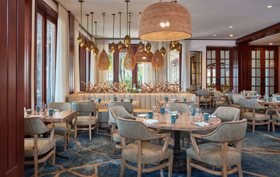 Cheeca Lodge & Spa, at the table