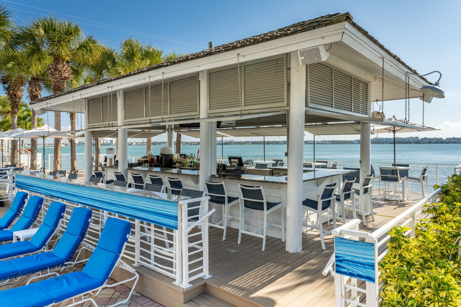Clearwater Beach Marriott Resort & Suites on Sand Key, at the table