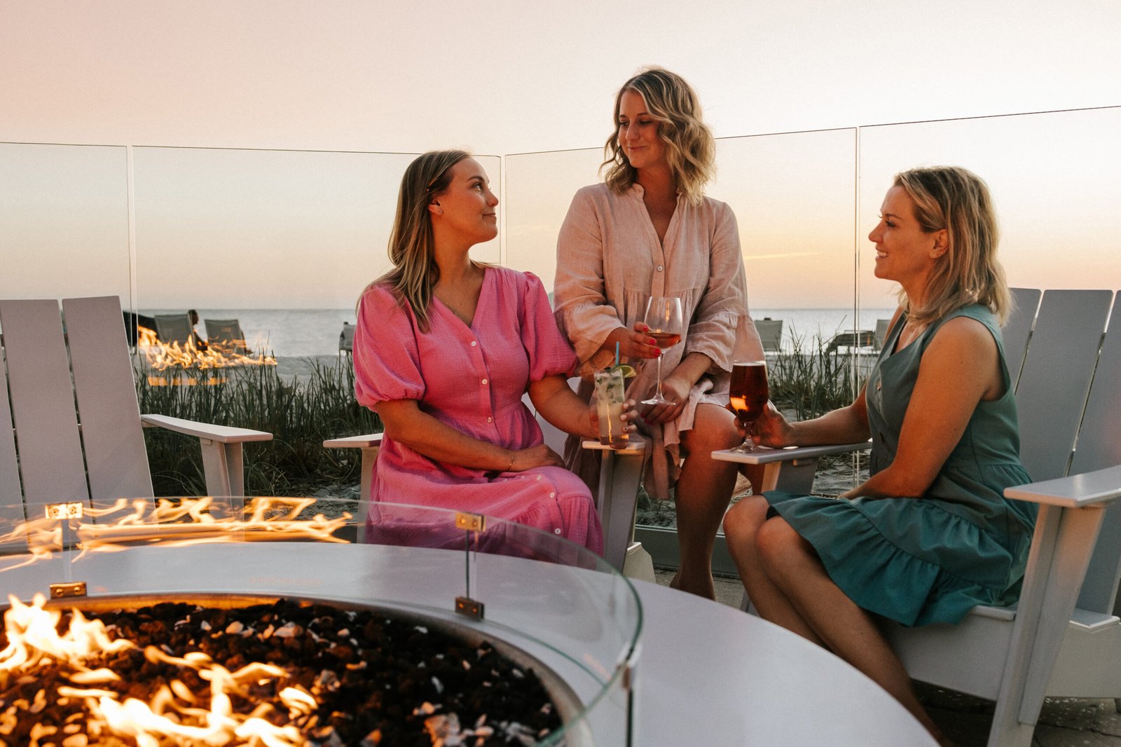 Edgewater Beach Hotel, at the table