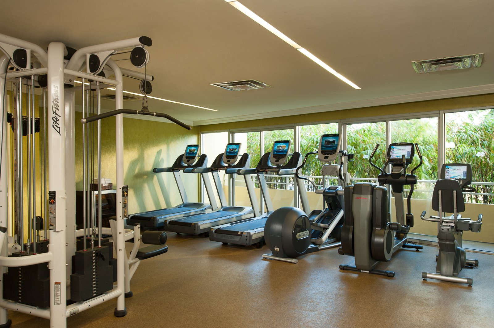 Edgewater Beach Hotel, the gym