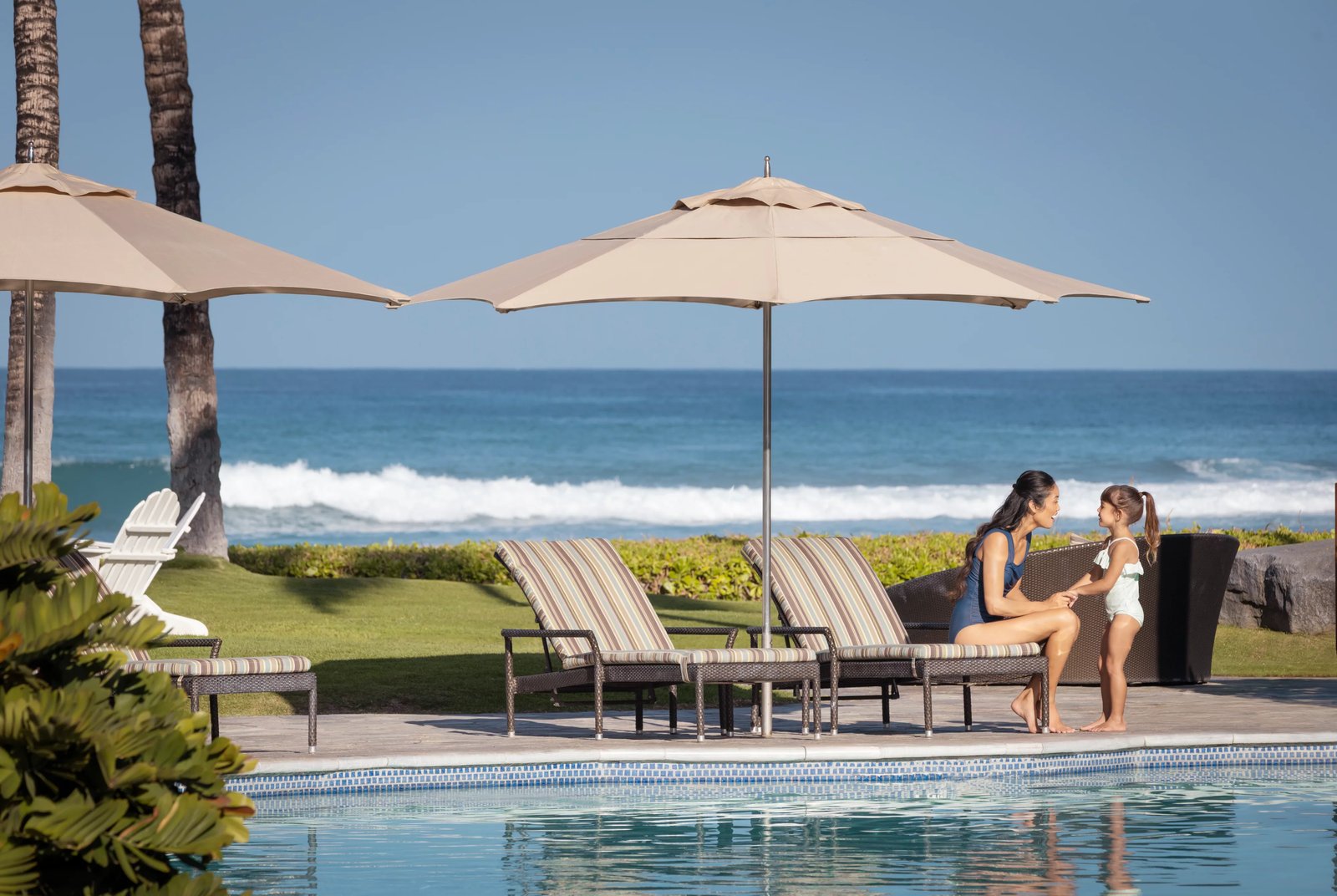 Fairmont Orchid, the pool