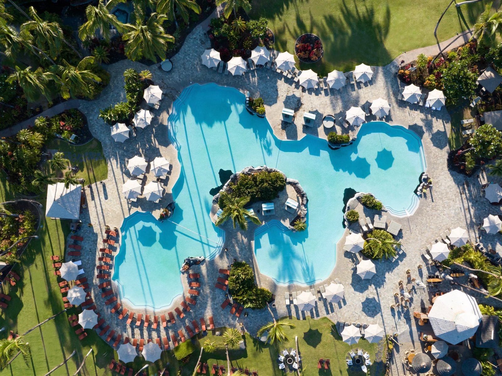 Fairmont Orchid, the pool
