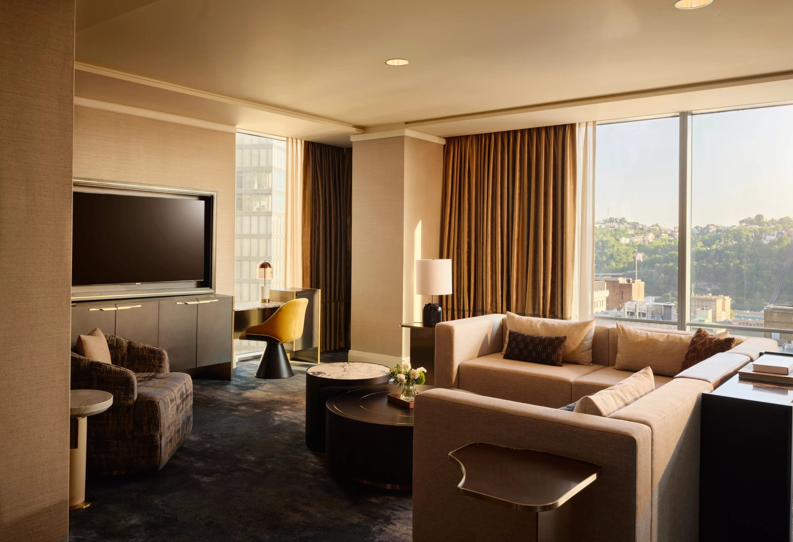 Fairmont Pittsburgh, rooms