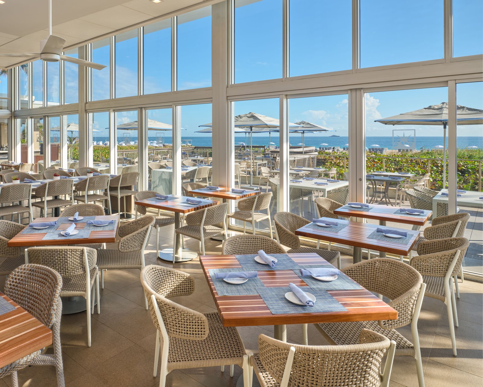 Fort Lauderdale Marriott Harbor Beach Resort & Spa, at the table