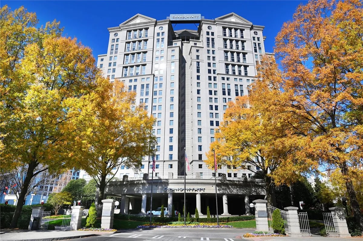 Grand Hyatt Atlanta in Buckhead, how it began