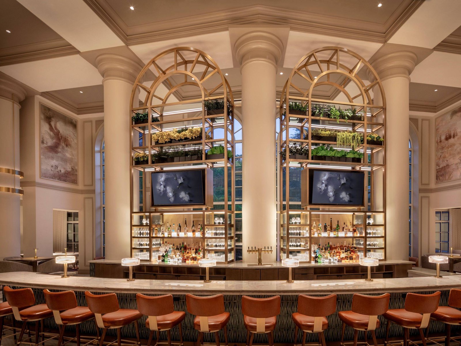 Grand Hyatt Atlanta in Buckhead, at the table