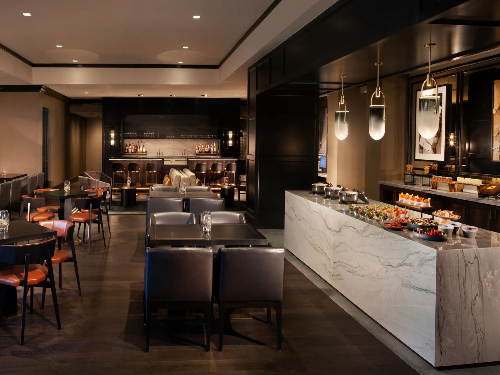 Grand Hyatt Nashville, at the table