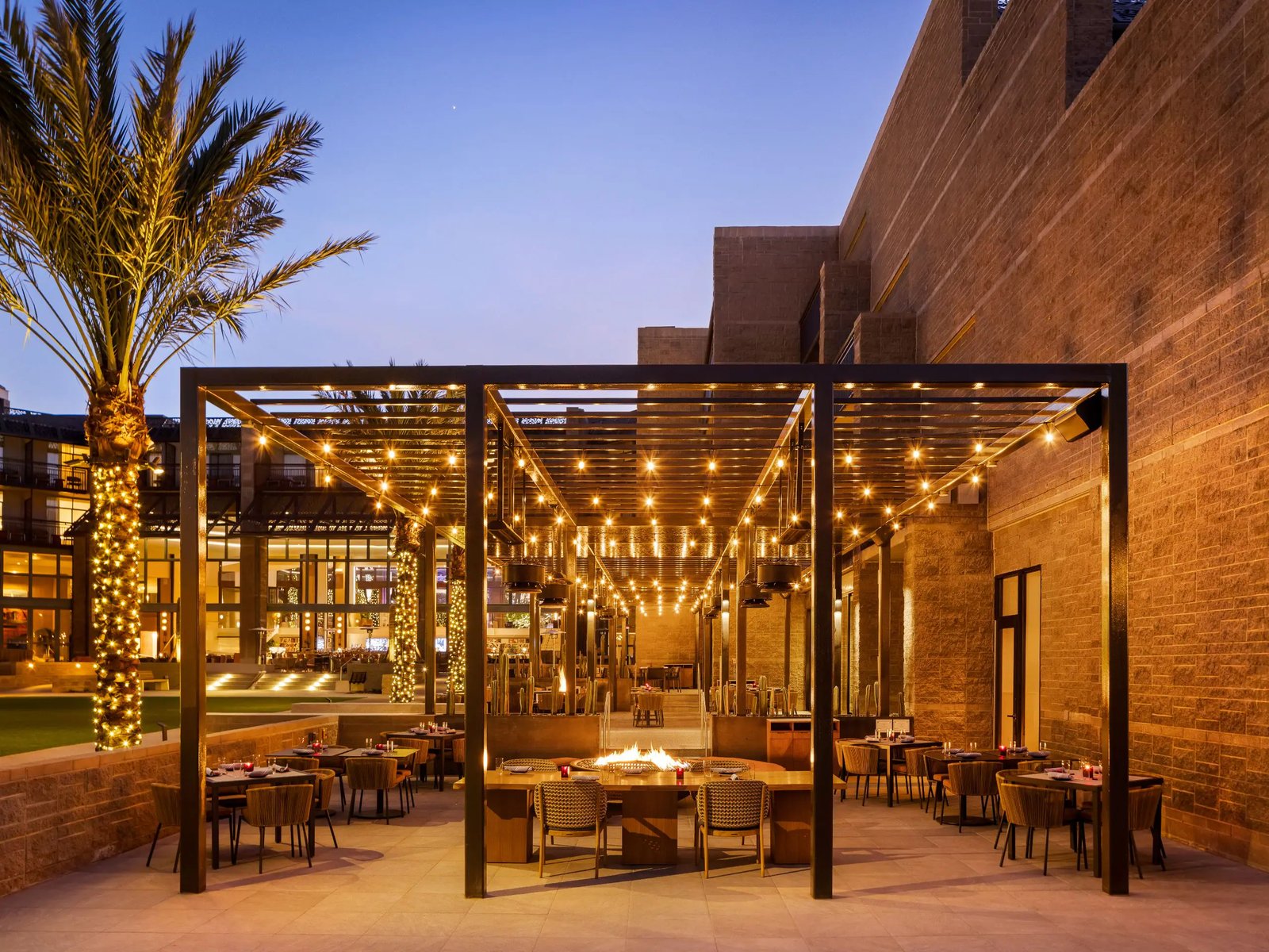 Grand Hyatt Scottsdale Resort, mesa centrale