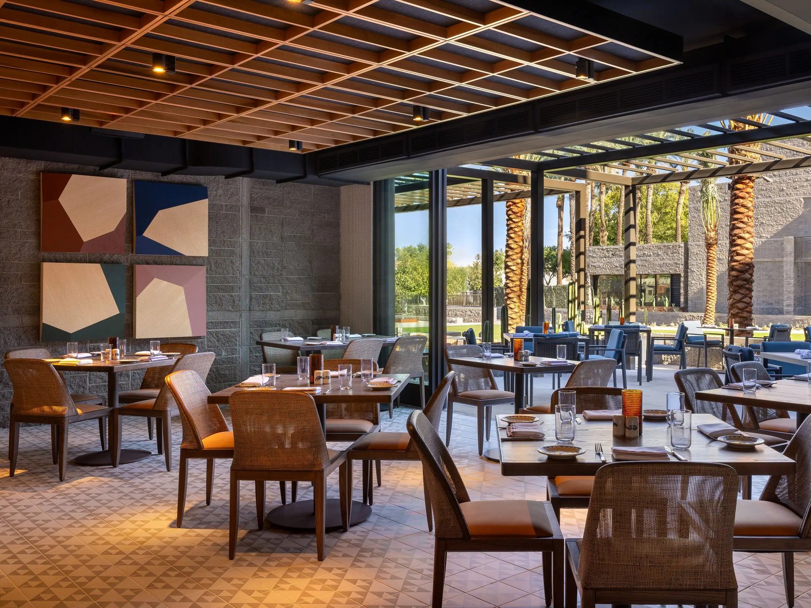 Grand Hyatt Scottsdale Resort, mesa centrale