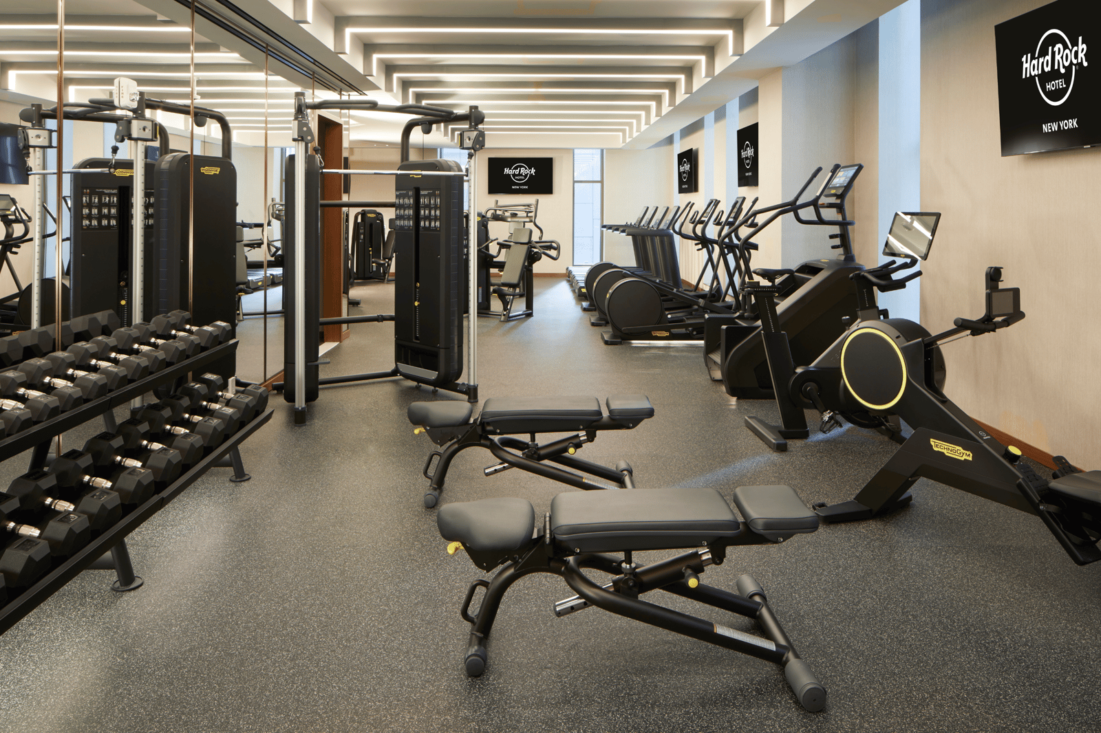 Hard Rock Hotel New York, the gym