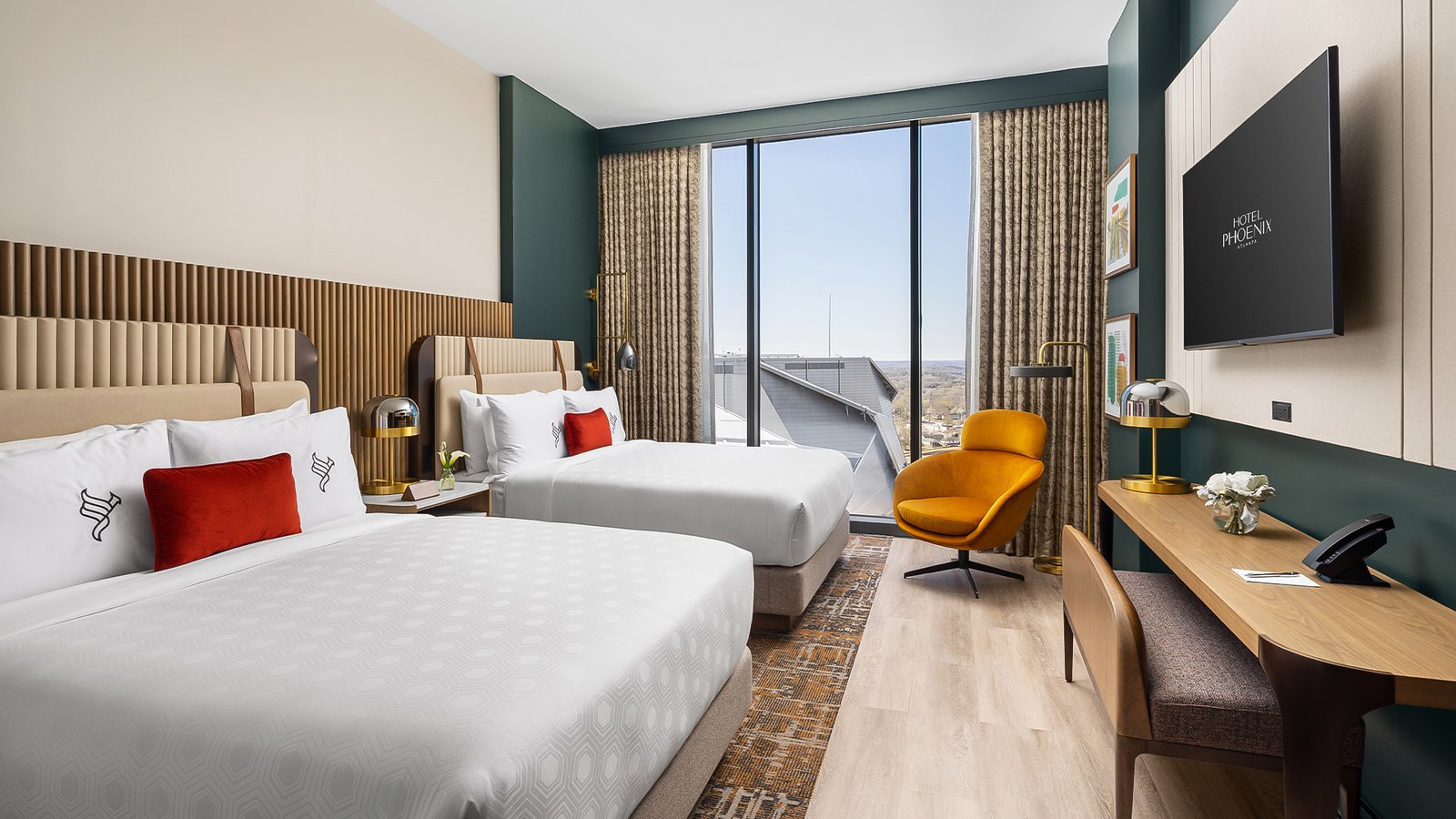 Hotel Phoenix Atlanta, rooms