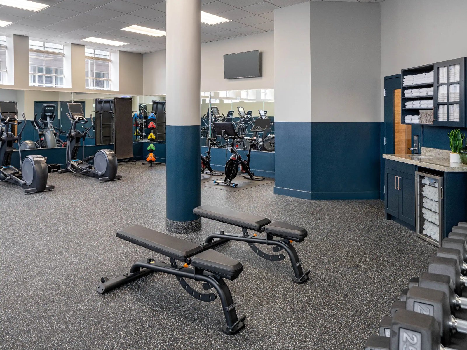Hyatt Centric French Quarter New Orleans, the gym