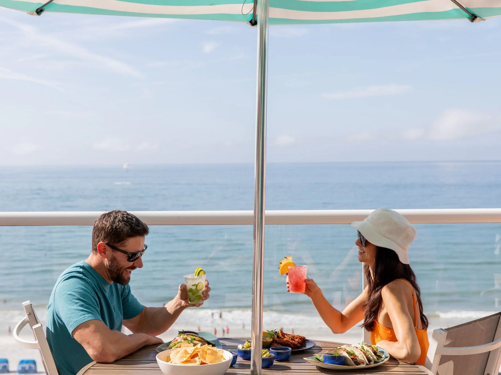 Hyatt Regency Clearwater Beach Resort and Suites, at the table