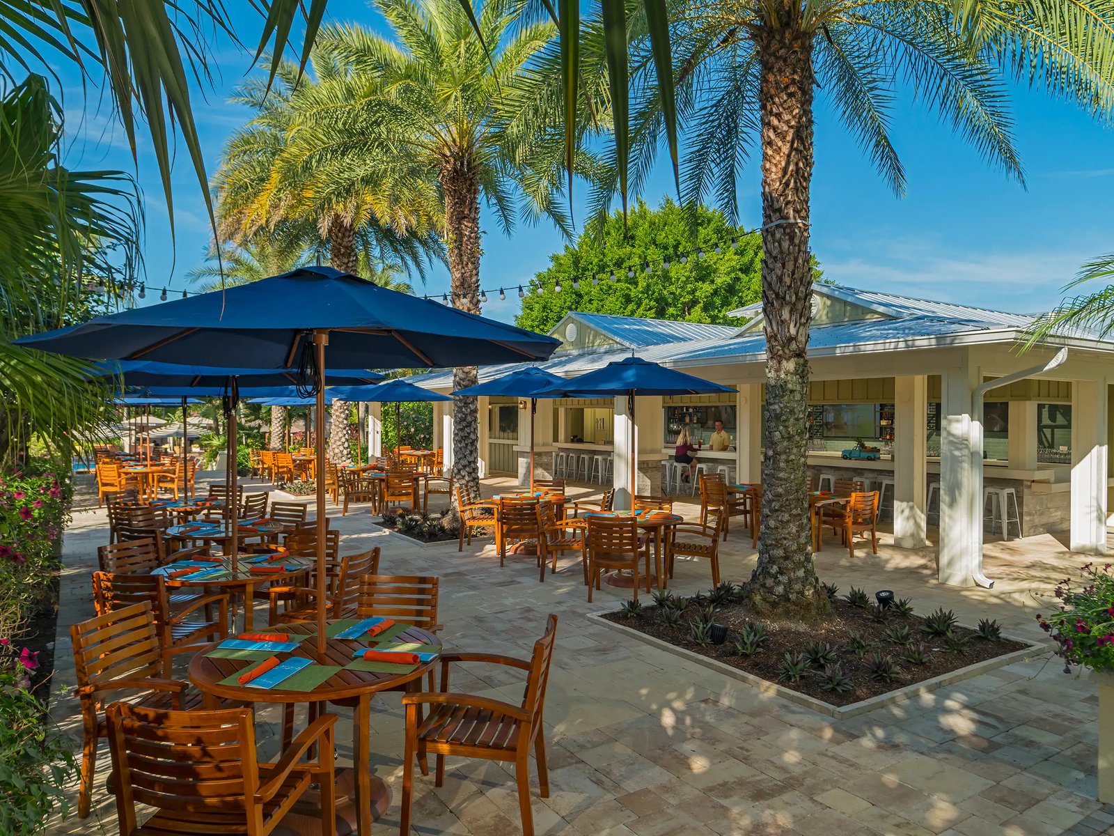 Hyatt Regency Coconut Point Resort and Spa, corkscrew poolside bar & grill