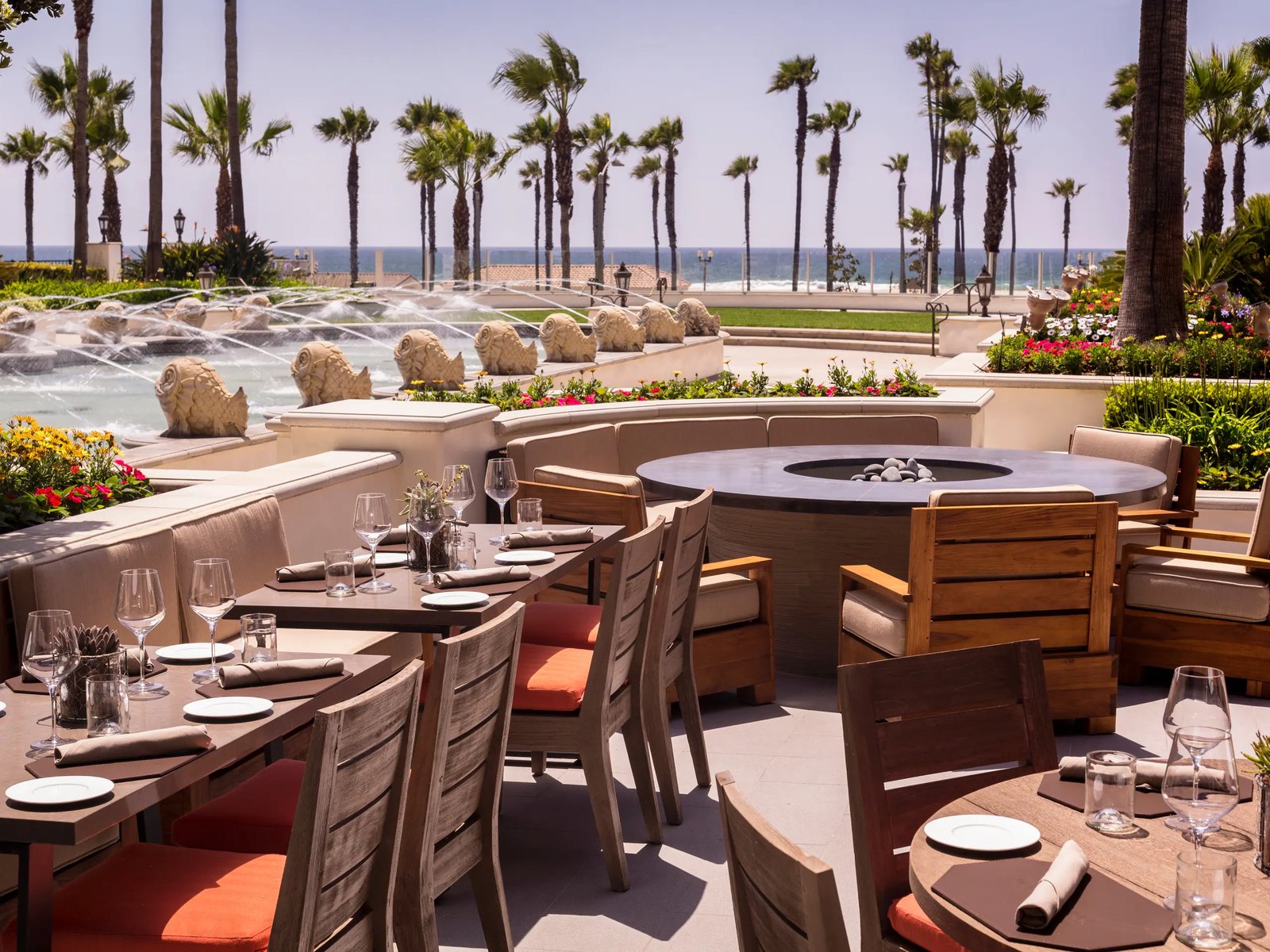 Hyatt Regency Huntington Beach Resort and Spa, at the table
