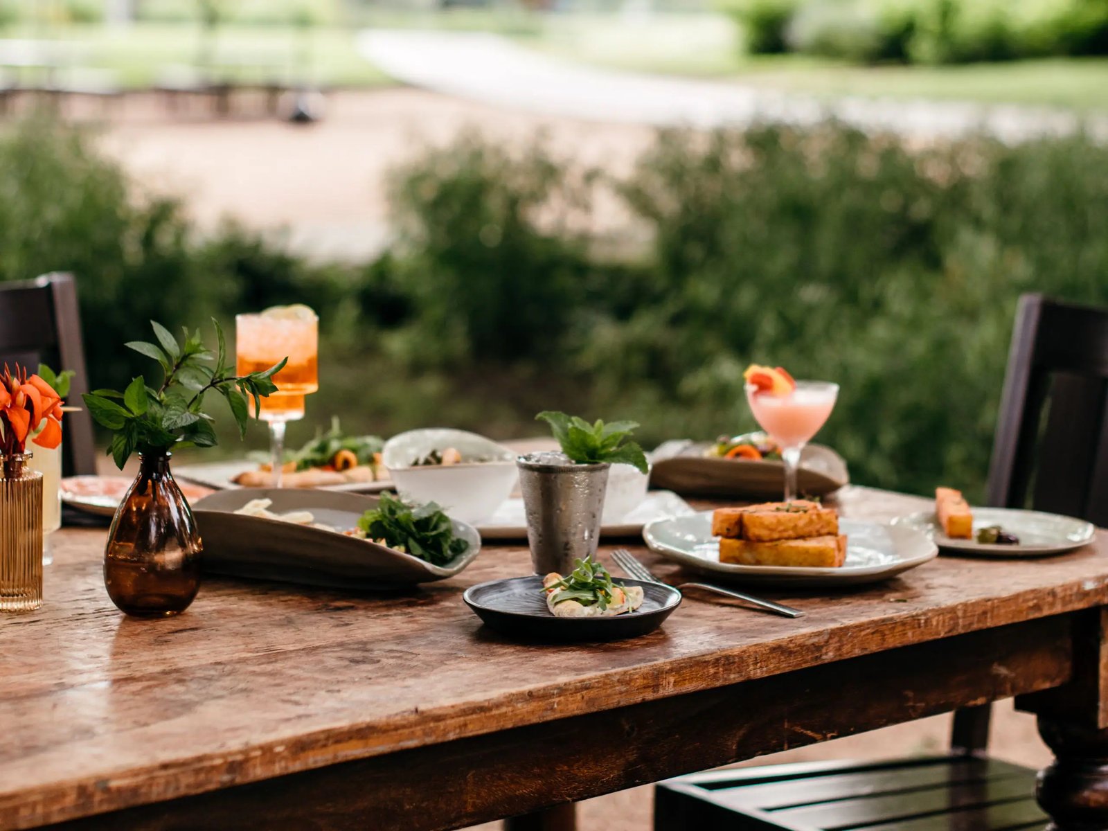 Hyatt Regency Lost Pines Resort and Spa, at the table
