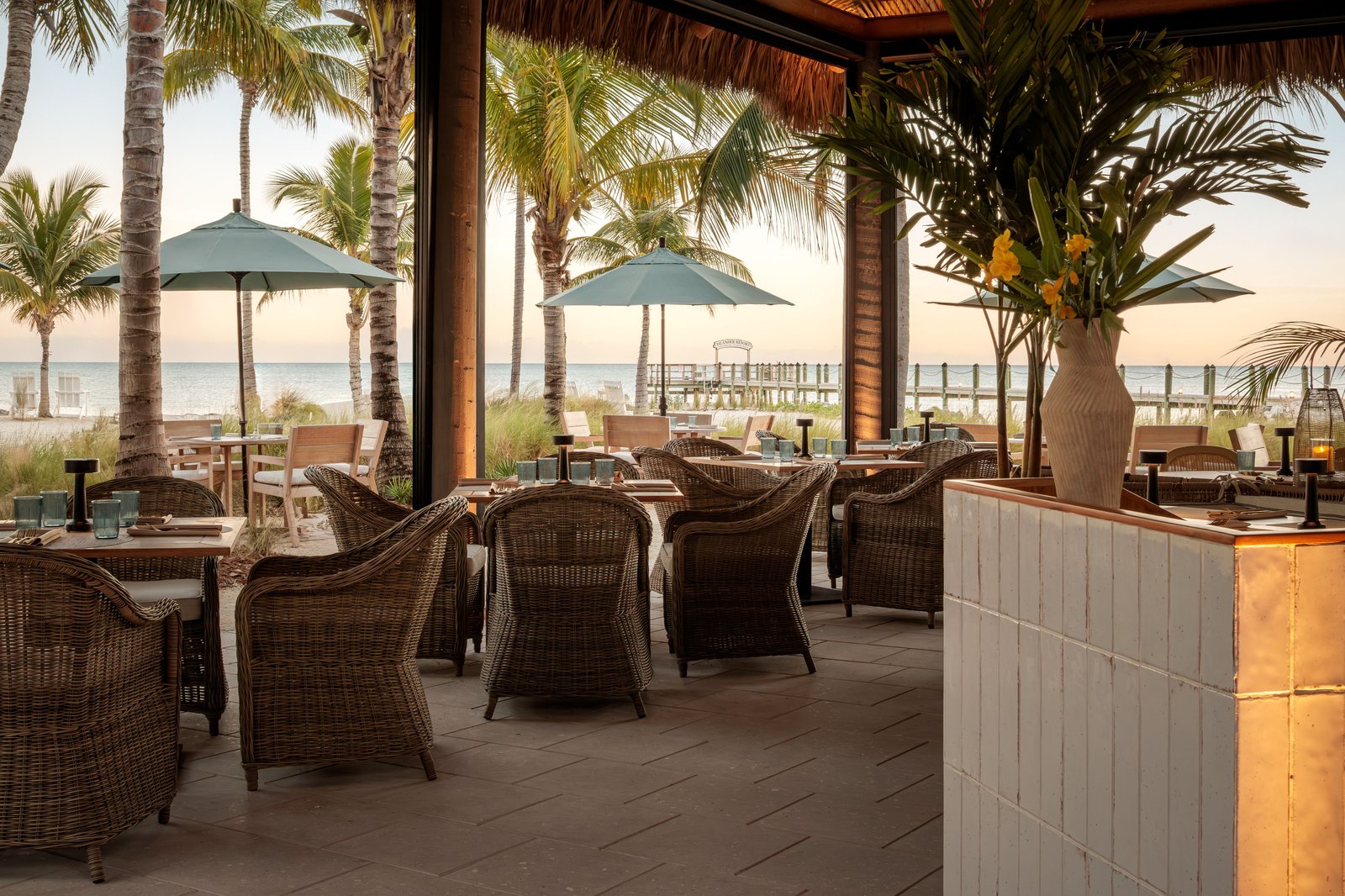 Islander Resort, at the table