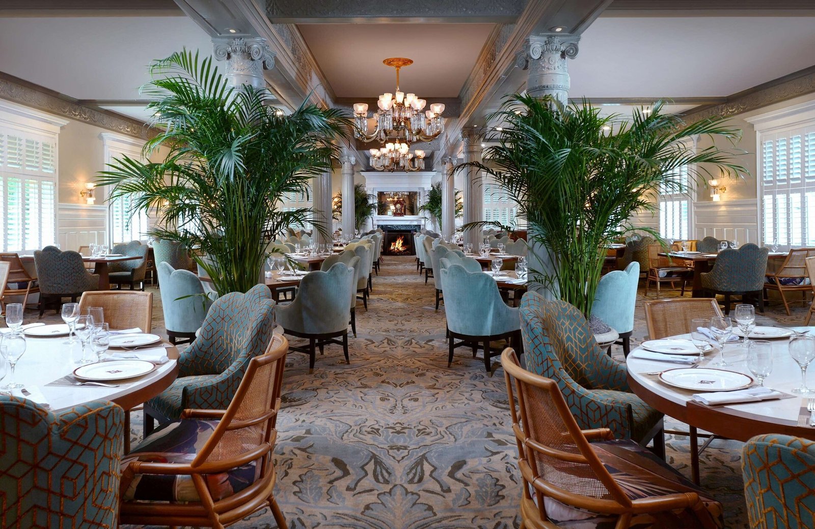Jekyll Island Club Resort, at the table