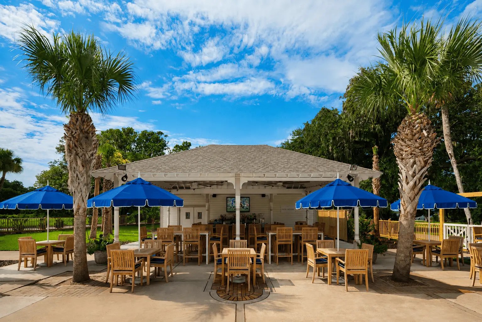Jekyll Island Club Resort, at the table