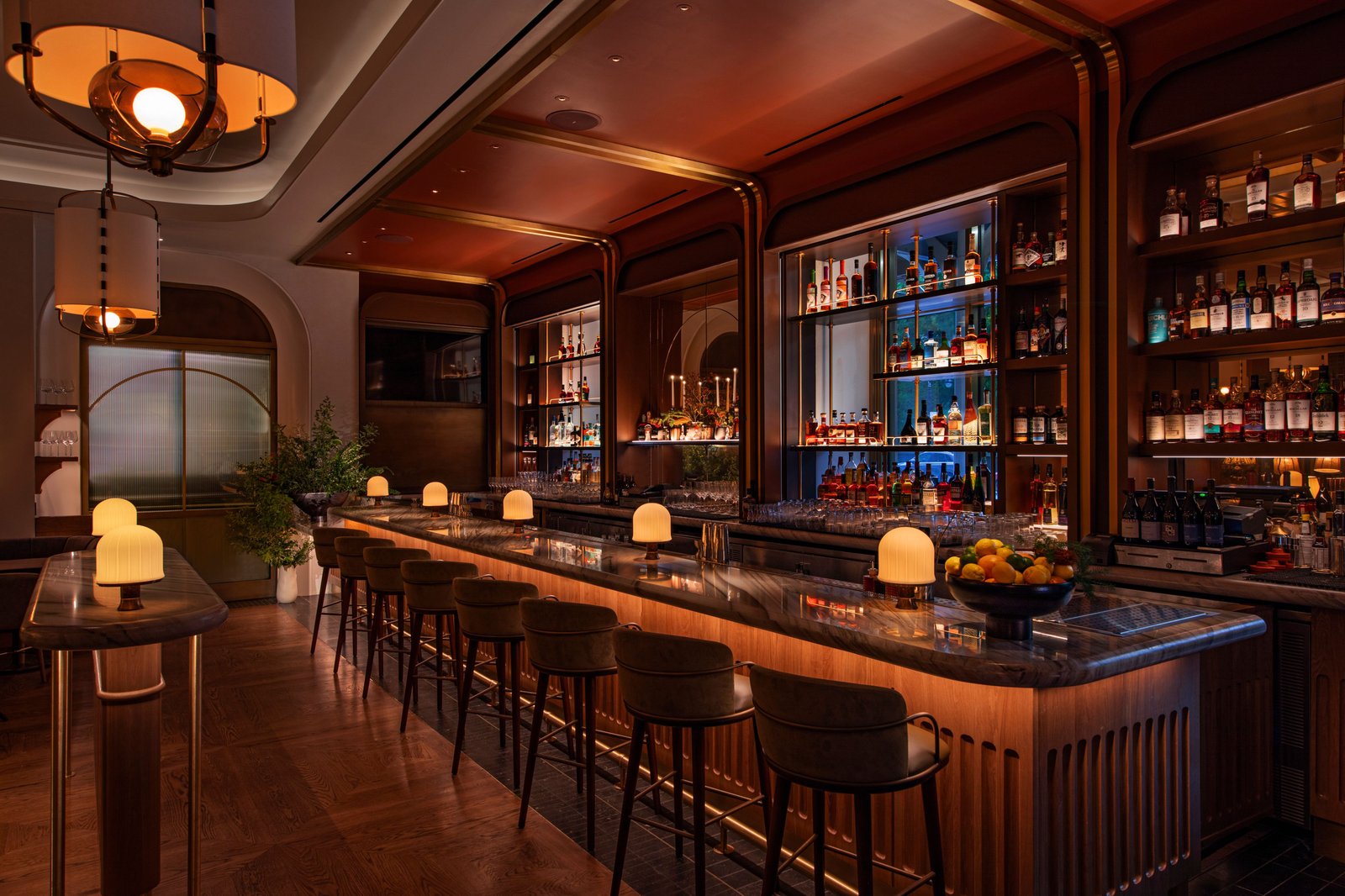 JW Marriott Essex House New York, bourbon steak lounge and bar