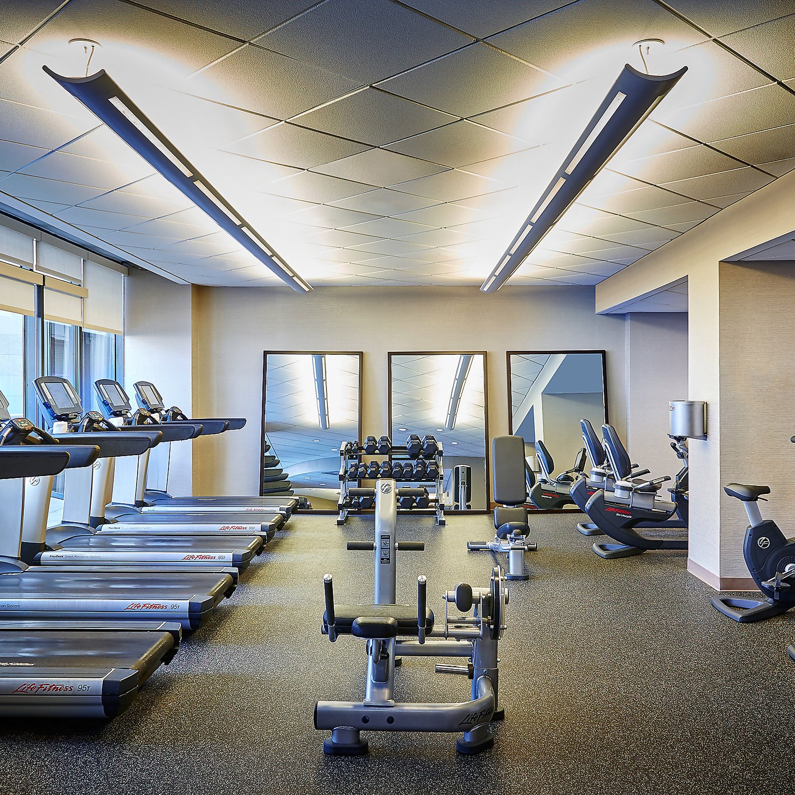 JW Marriott New Orleans, the gym