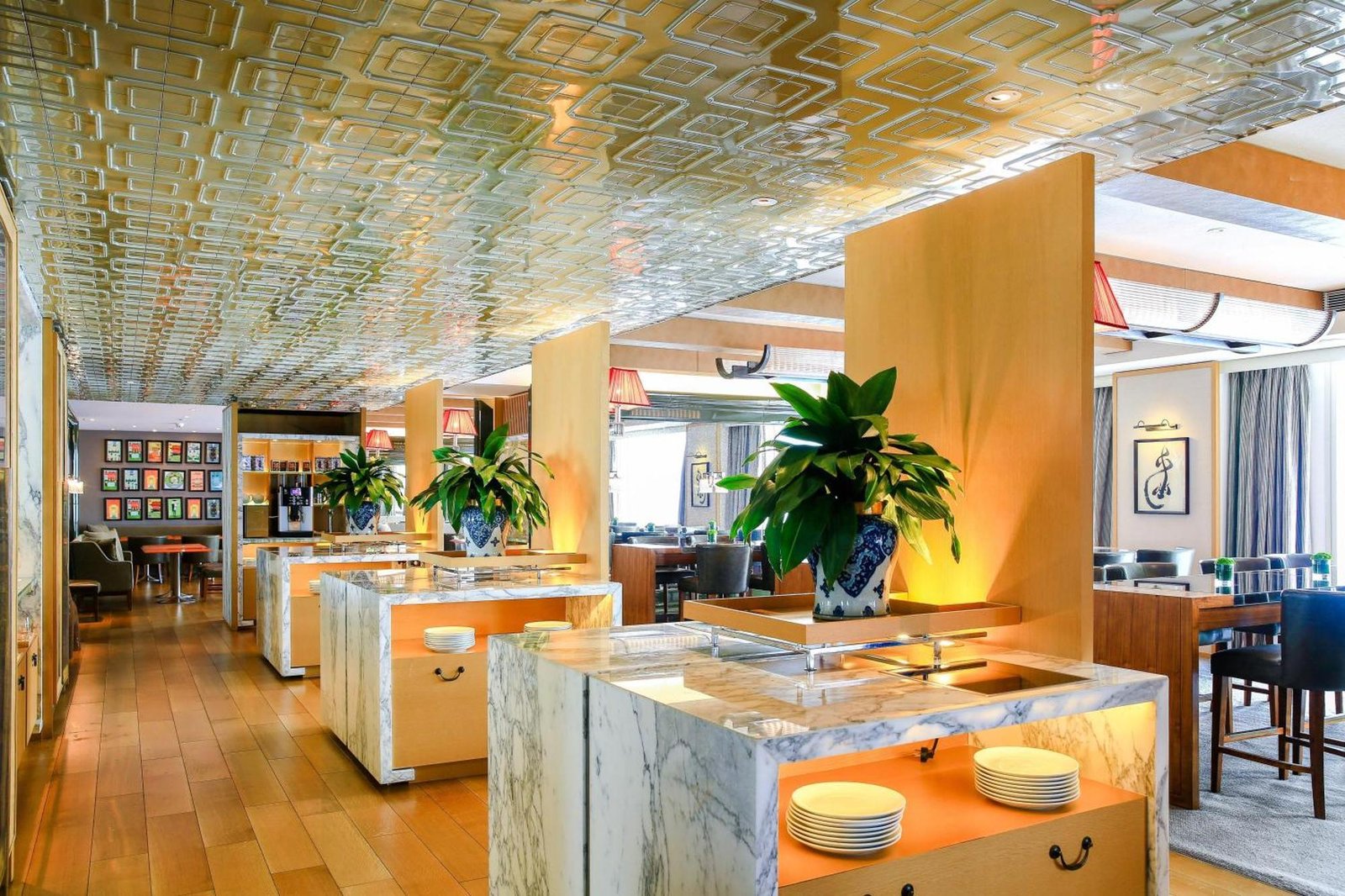 Grand Hyatt Chengdu, grand café