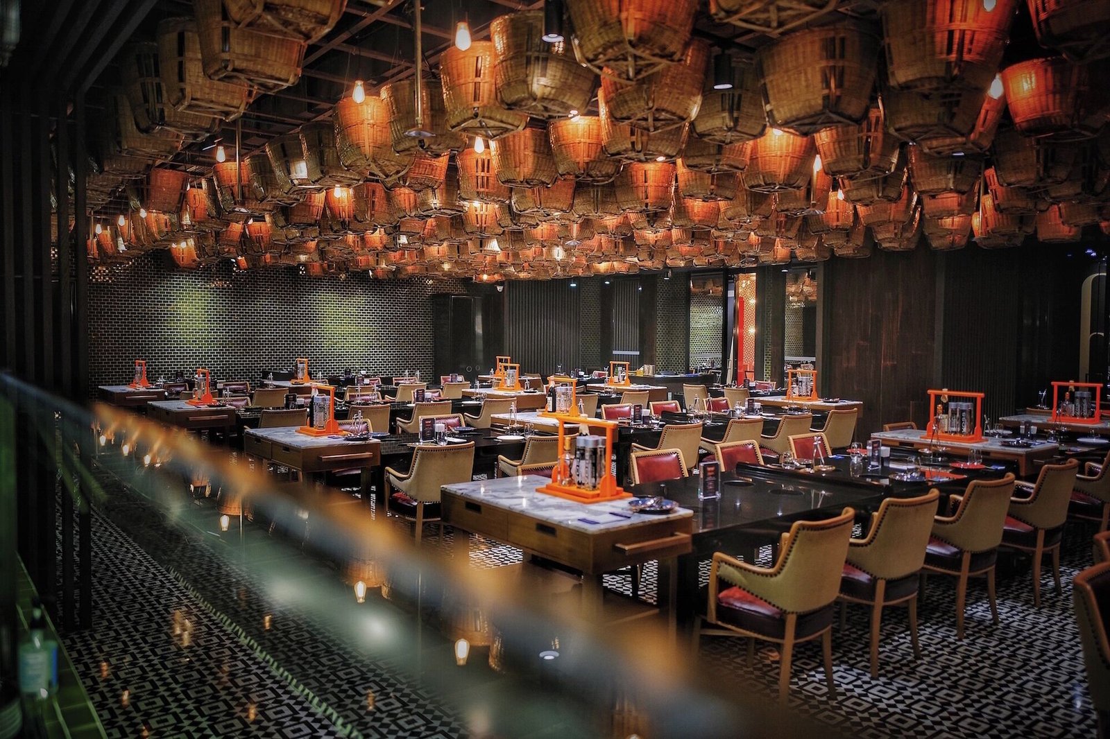 Grand Hyatt Chengdu, at the table