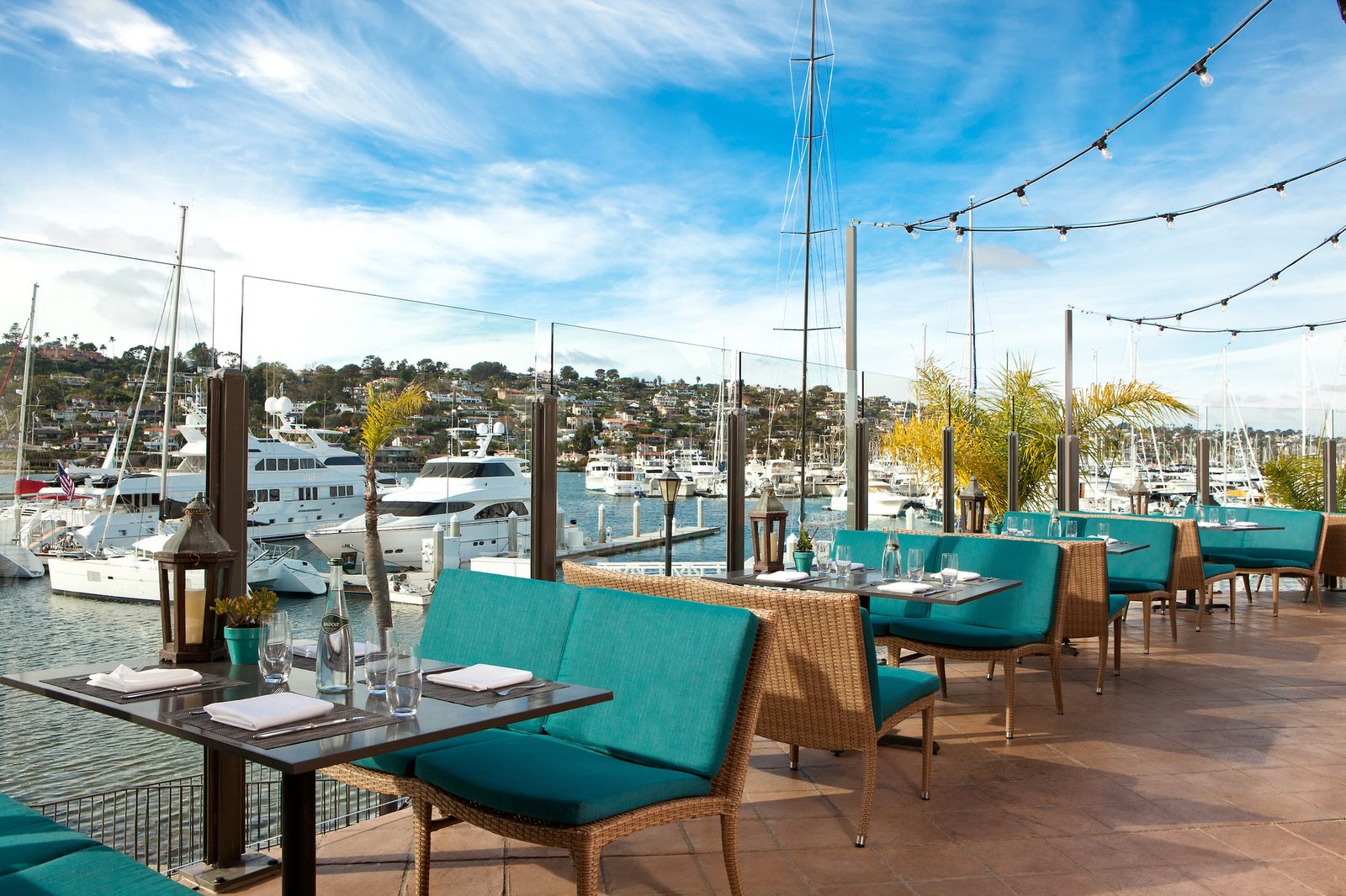Kona Kai San Diego Resort, at the table
