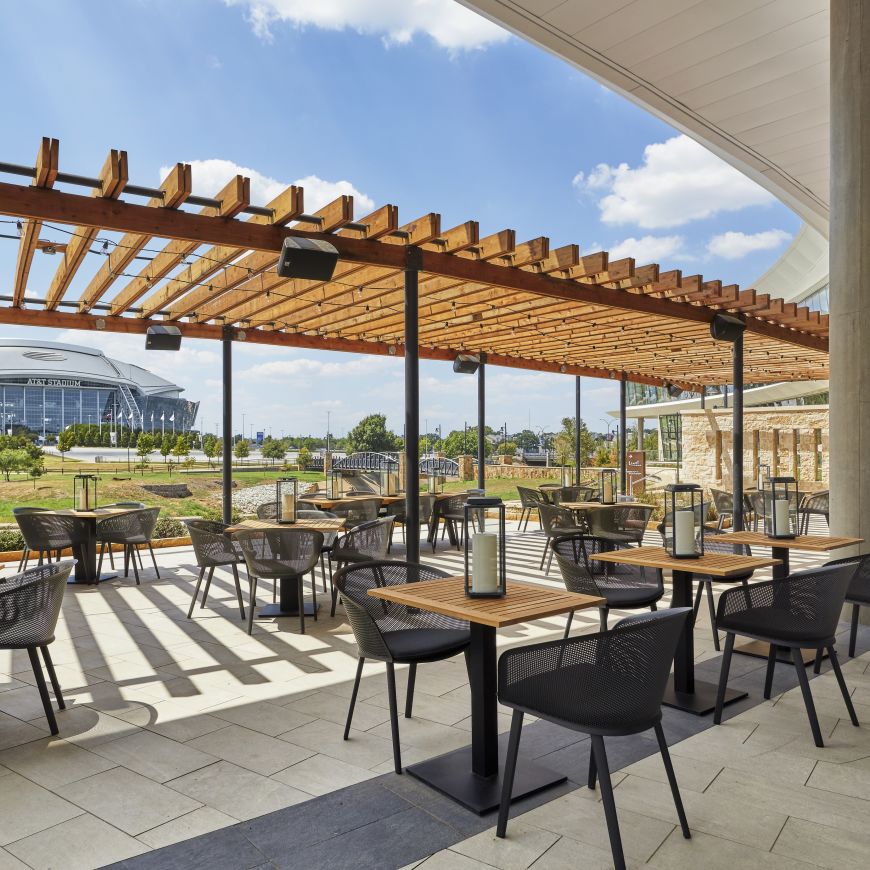 Live! by Loews - Arlington, Texas, at the table