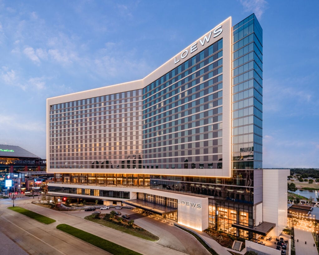 Loews Arlington Hotel & Convention Center, how it began