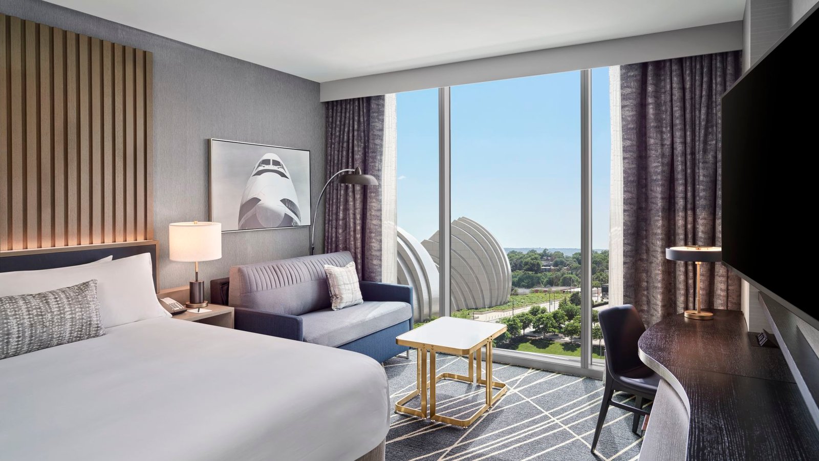 Loews Kansas City Hotel, rooms